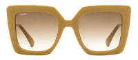 Max Mara Design4 Sunglasses MM0051 73F Matte Tan/Gold 52mm