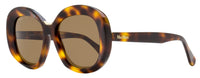 Max Mara Edna Sunglasses MM0087 52E Dark Havana 55mm Dark Havana