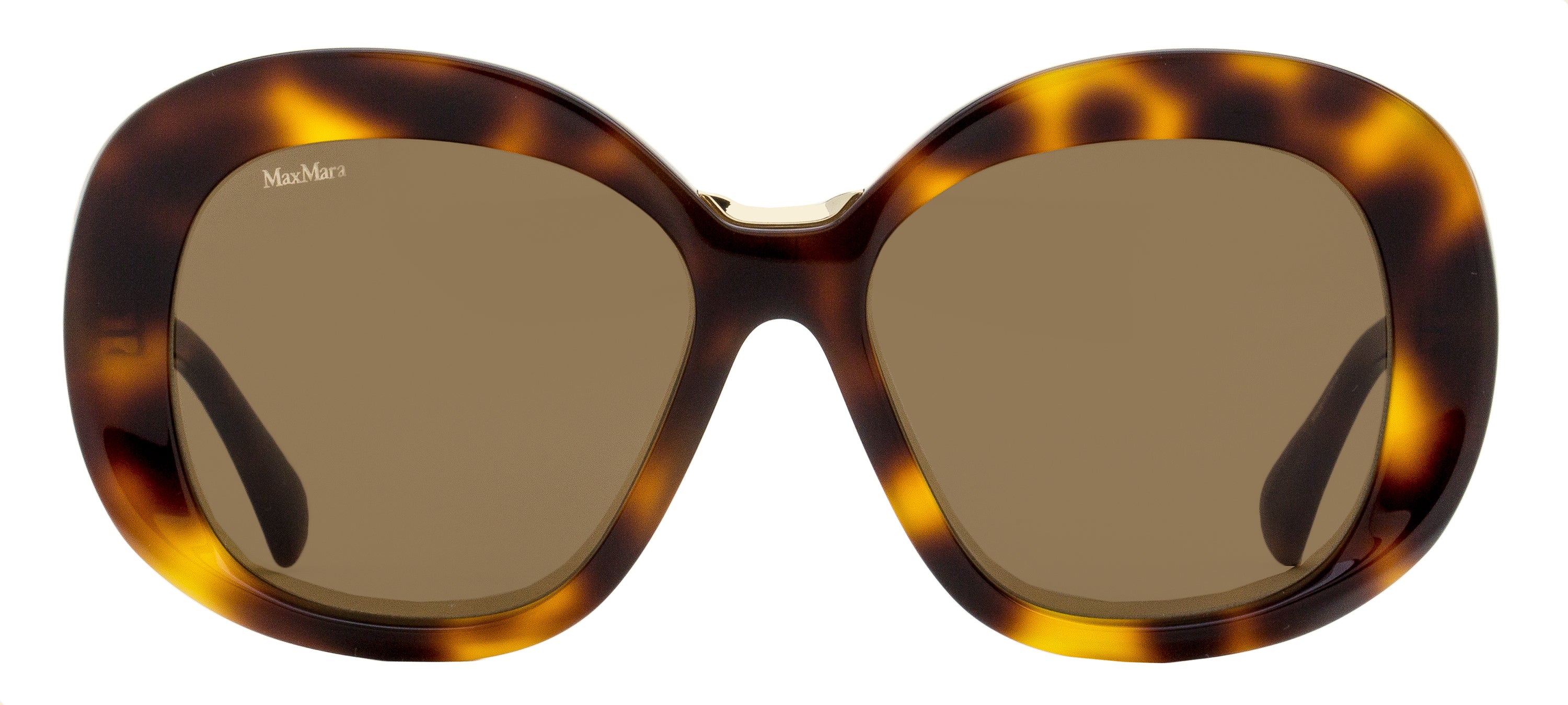 Max Mara Edna Sunglasses MM0087 52E Dark Havana 55mm