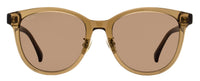 Max Mara Pantos Alt Fit Sunglasses MM0107-K 45E Transparent Brown 55mm