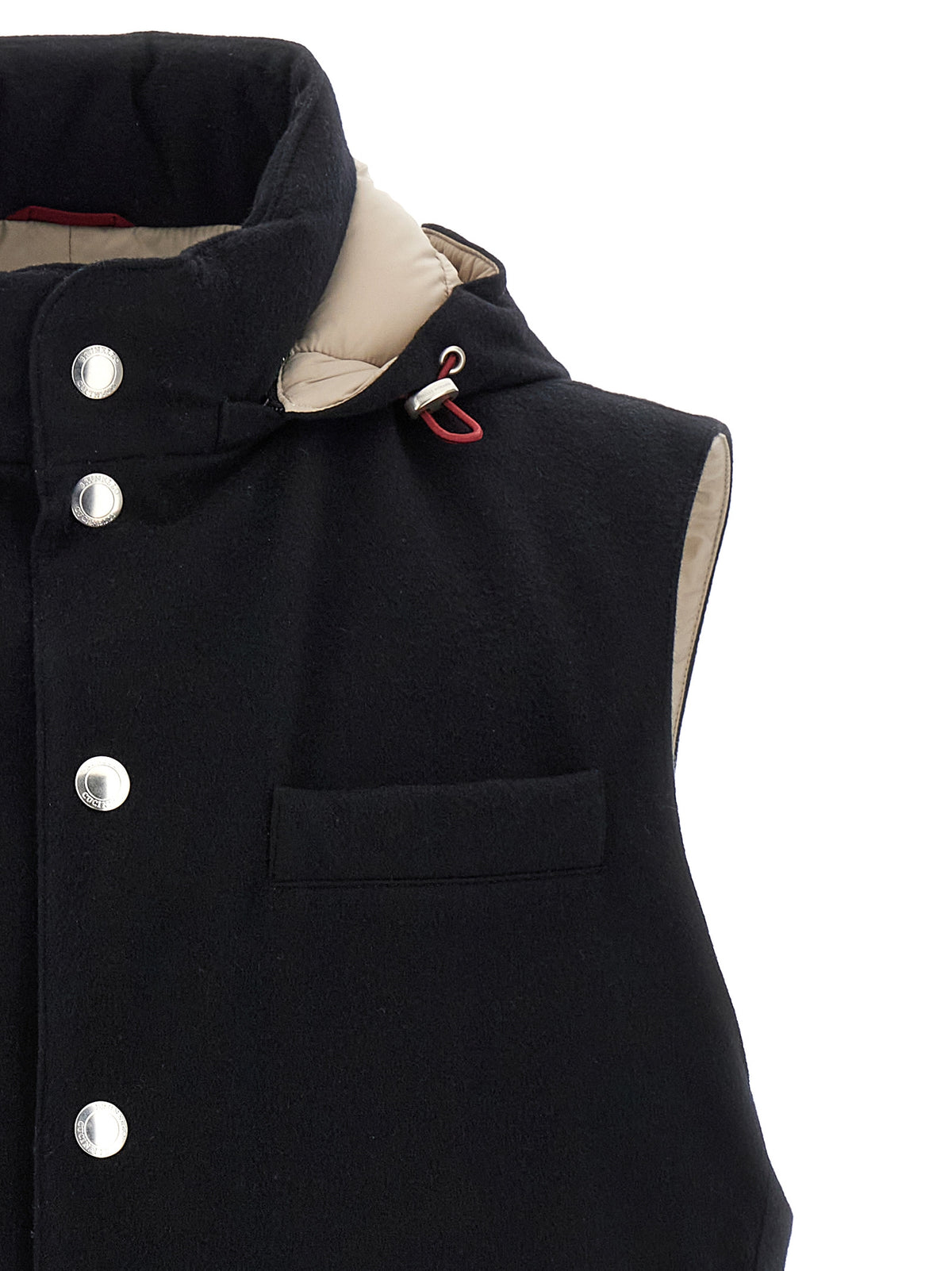 BRUNELLO CUCINELLI Brunello Cucinelli Men Padded Wool Vest