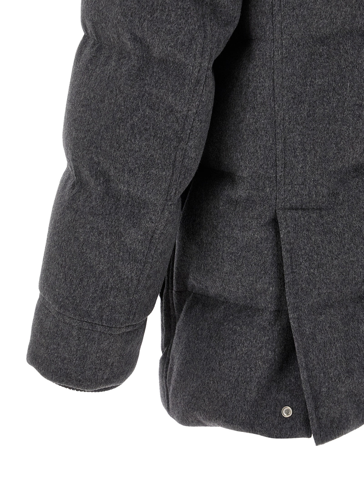 BRUNELLO CUCINELLI Brunello Cucinelli Men Membrane Wool Flannel Parka