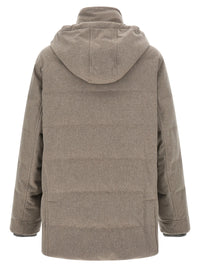 BRUNELLO CUCINELLI Brunello Cucinelli Men Membrane Wool Flannel Parka