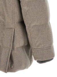 BRUNELLO CUCINELLI Brunello Cucinelli Men Membrane Wool Flannel Parka