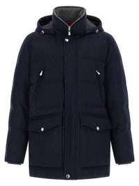 BRUNELLO CUCINELLI Brunello Cucinelli Men Wool Flannel Parka
