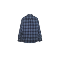 Brunello Cucinelli Plaid Denim Button-Down Shirt