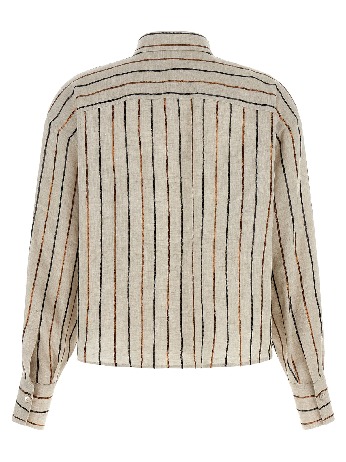 BRUNELLO CUCINELLI Brunello Cucinelli Women 'Sparkling Stripes' Shirt