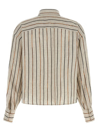 BRUNELLO CUCINELLI Brunello Cucinelli Women 'Sparkling Stripes' Shirt