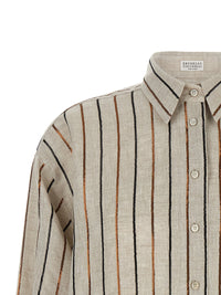 BRUNELLO CUCINELLI Brunello Cucinelli Women 'Sparkling Stripes' Shirt