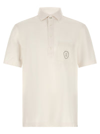 BRUNELLO CUCINELLI Brunello Cucinelli Men Heraldic Logo Polo Shirt