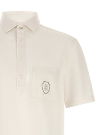 BRUNELLO CUCINELLI Brunello Cucinelli Men Heraldic Logo Polo Shirt