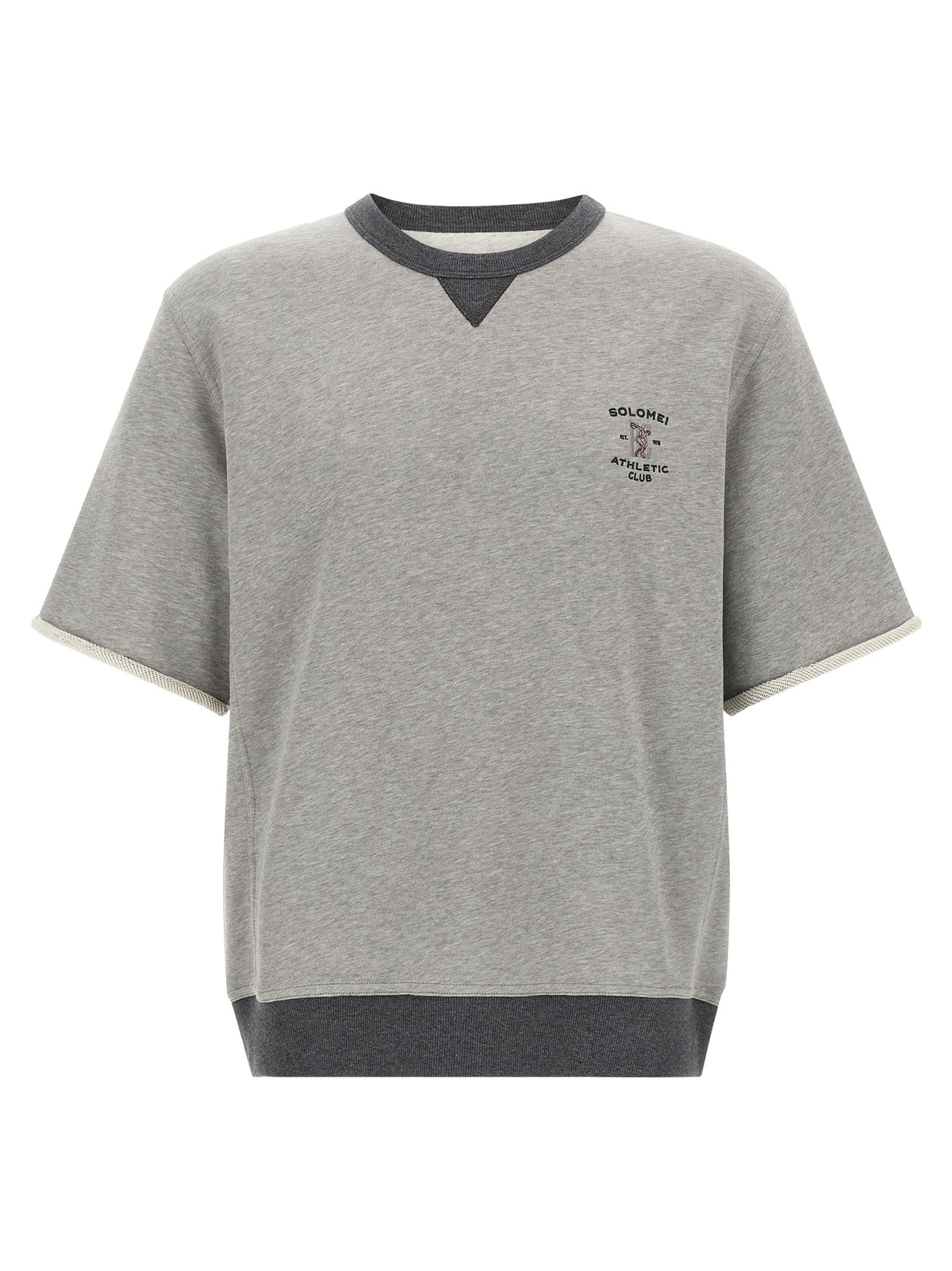 Brunello Cucinelli Men 'Solomei Athletic Club' Embroidered Sweatshirt