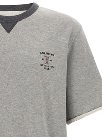 Brunello Cucinelli Men 'Solomei Athletic Club' Embroidered Sweatshirt