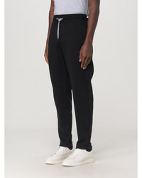 Brunello Cucinelli Cotton Sweatpants Men Black Pants