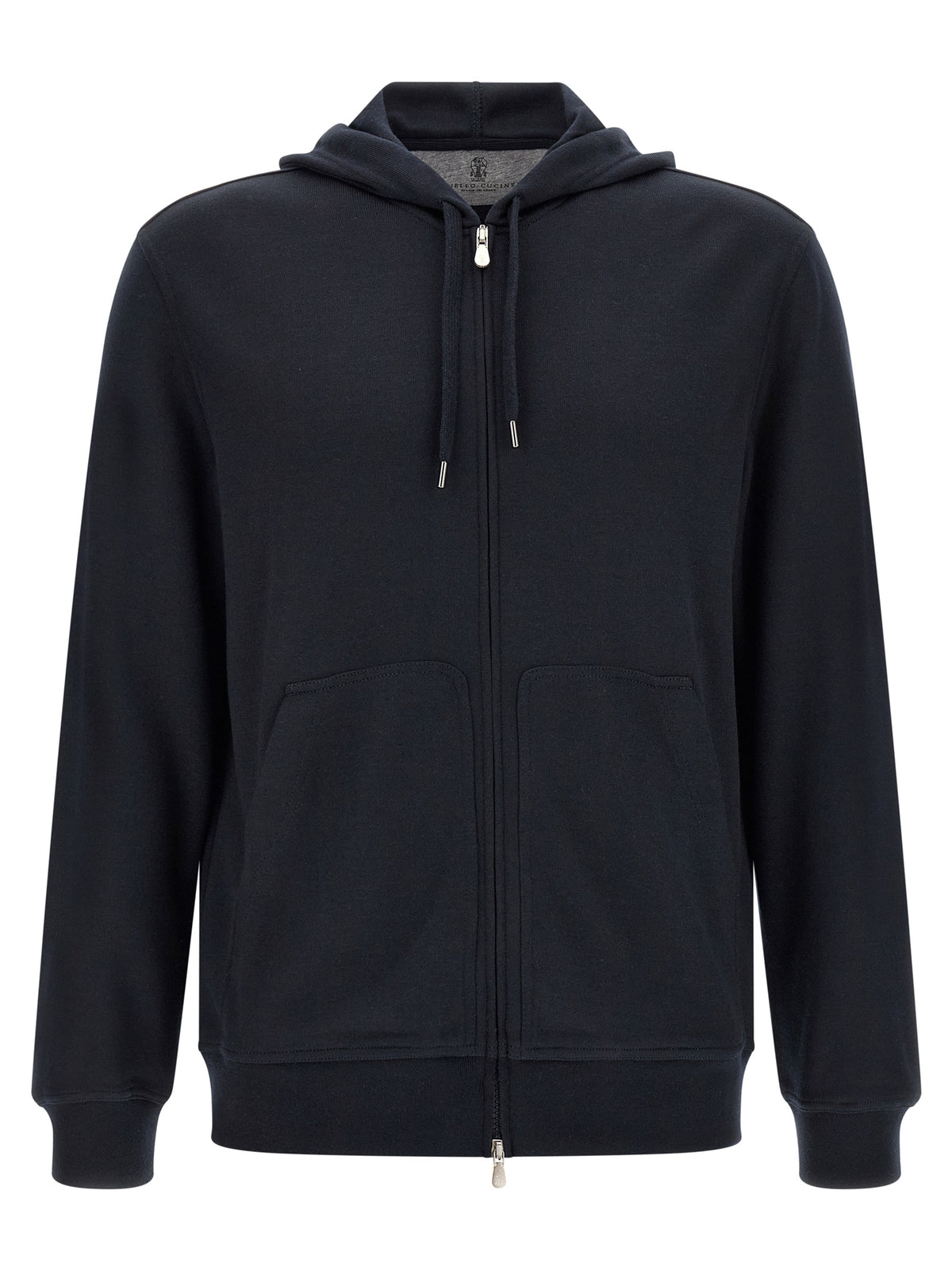 Brunello Cucinelli Men Cashmere And Silk Hoodie