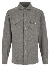 BRUNELLO CUCINELLI Brunello Cucinelli Men Western Shirt
