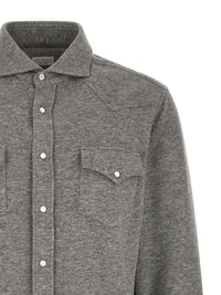 BRUNELLO CUCINELLI Brunello Cucinelli Men Western Shirt