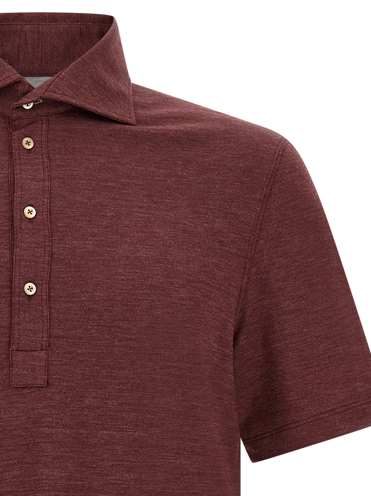 BRUNELLO CUCINELLI Brunello Cucinelli Men French Collar Polo Shirt