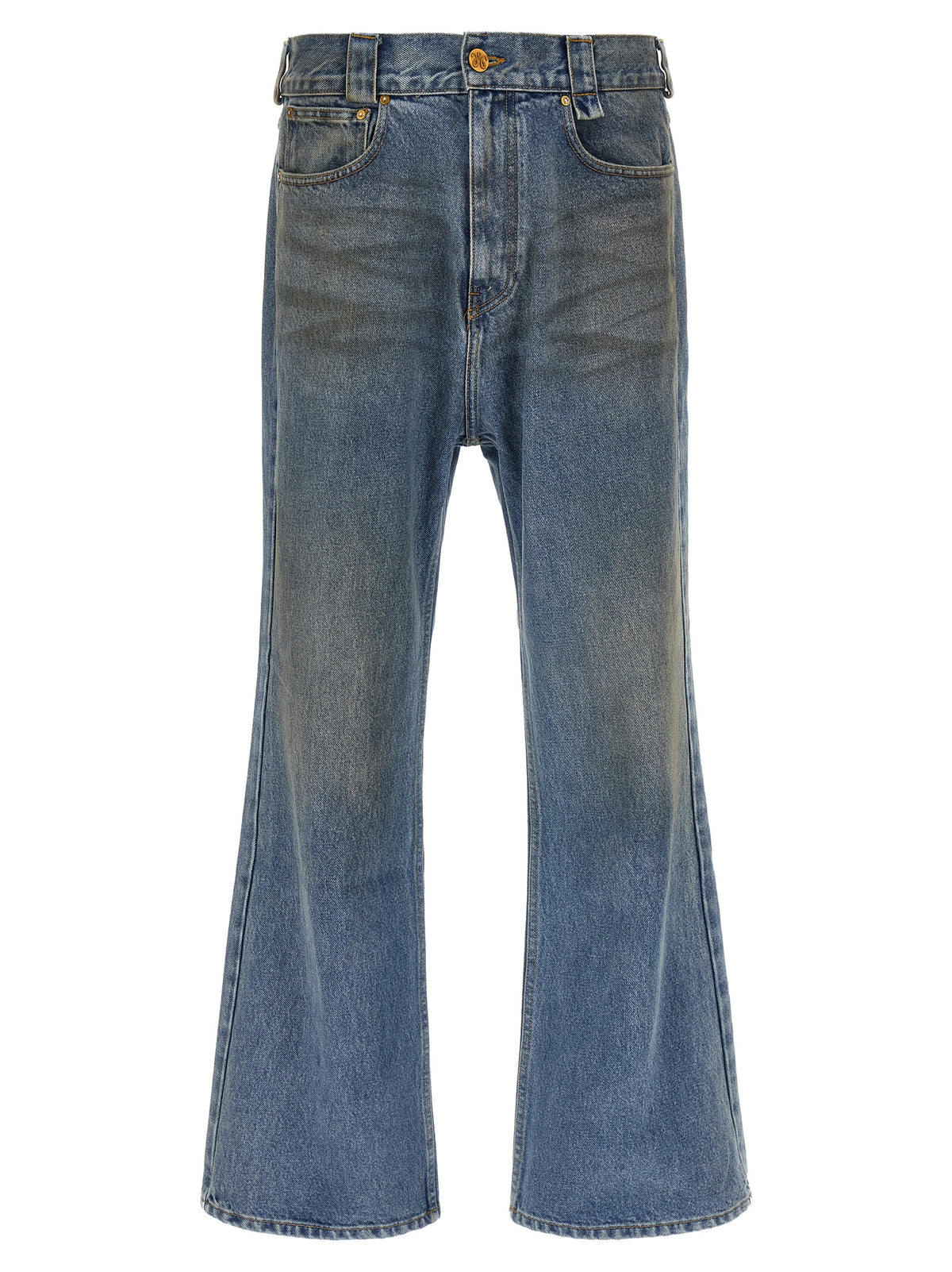 Willy Chavarria Men Flared Jeans
