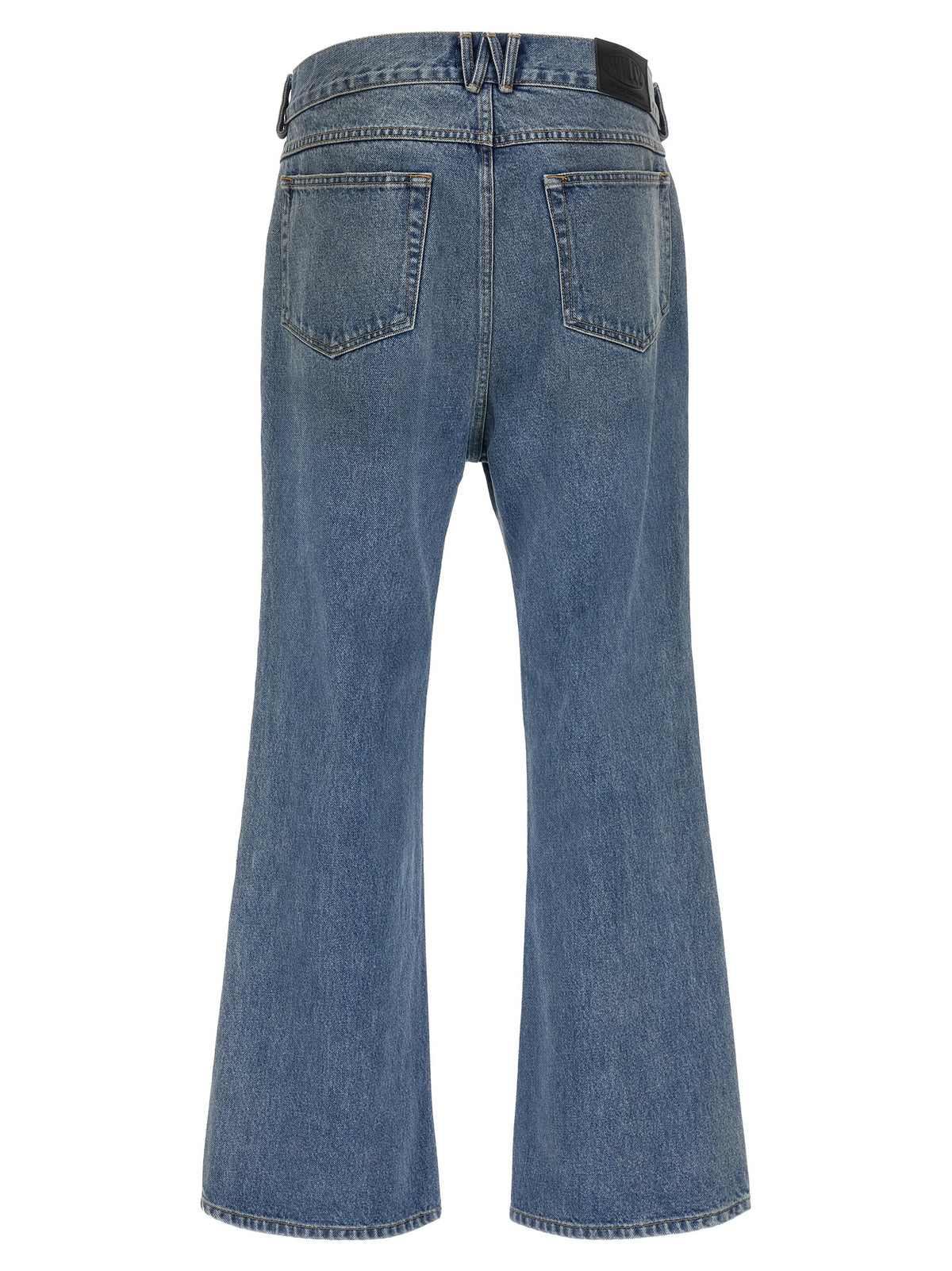 Willy Chavarria Men Flared Jeans