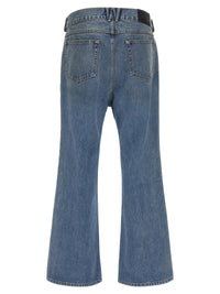 Willy Chavarria Men Flared Jeans