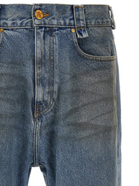 Willy Chavarria Men Flared Jeans