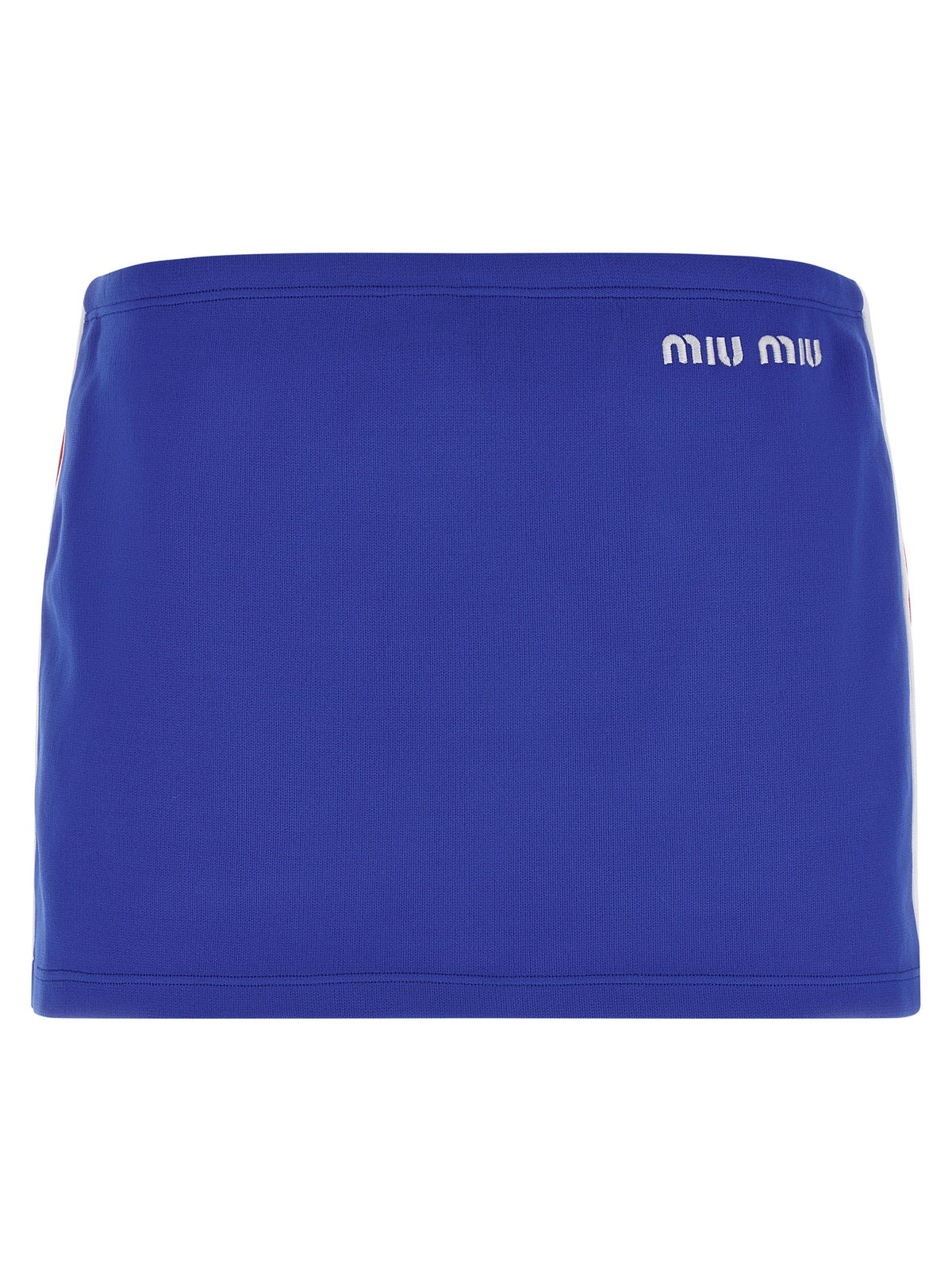 Miu Miu Women Logo Embroidery Skirt