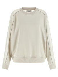 BRUNELLO CUCINELLI Brunello Cucinelli Women Organza And 'Monile' Sweatshirt