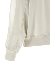 BRUNELLO CUCINELLI Brunello Cucinelli Women Organza And 'Monile' Sweatshirt