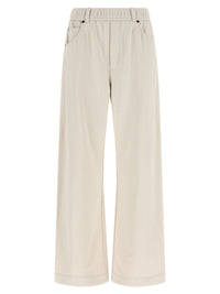 Brunello Cucinelli Women Smooth Sweatshirt Joggers