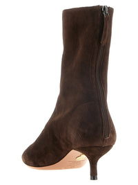 Aquazzura Women 'Montmartre' Brown Ankle Boots
