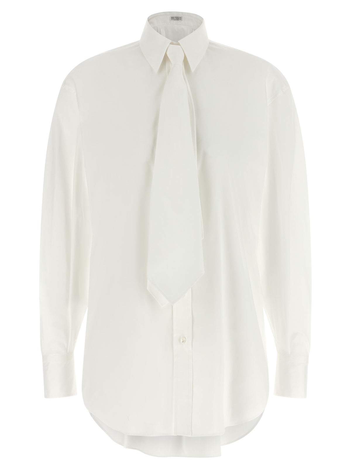 Brunello Cucinelli Women Shirt With Tie