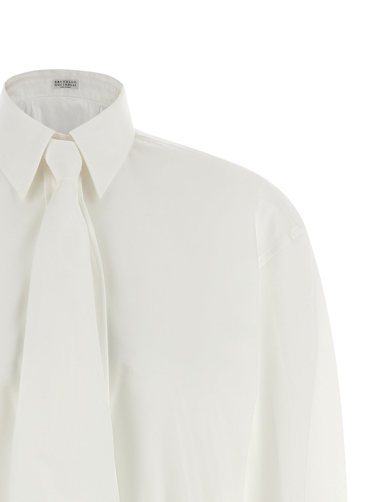 Brunello Cucinelli Women Shirt With Tie