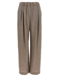 Brunello Cucinelli Women Light Pants With Pleats