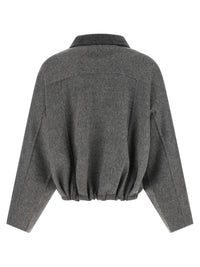 Brunello Cucinelli Women 'Shiny Zipper Pull' Jacket