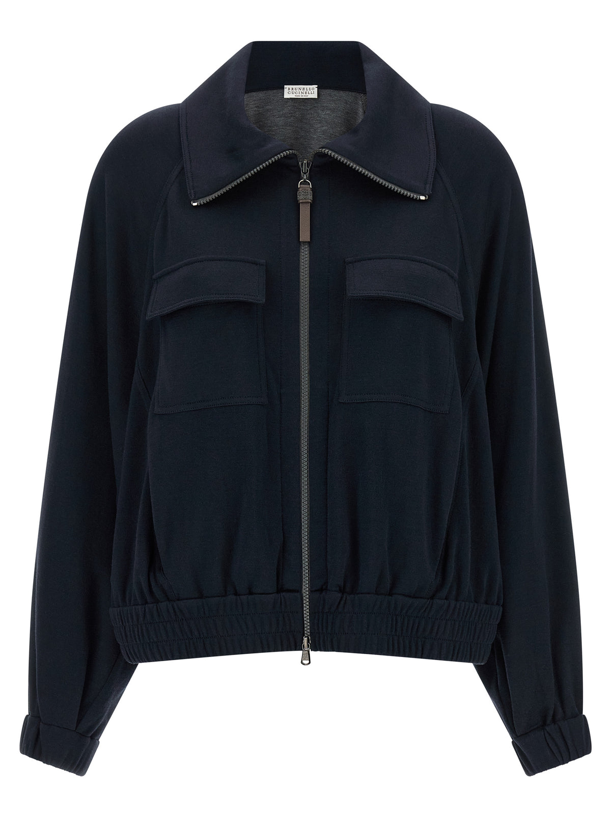 BRUNELLO CUCINELLI Brunello Cucinelli Women 'Shiny Zipper Pull' Sweatshirt