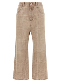 Brunello Cucinelli Women 'Prince Of Wales' Jeans