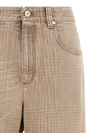 Brunello Cucinelli Women 'Prince Of Wales' Jeans