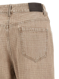 Brunello Cucinelli Women 'Prince Of Wales' Jeans