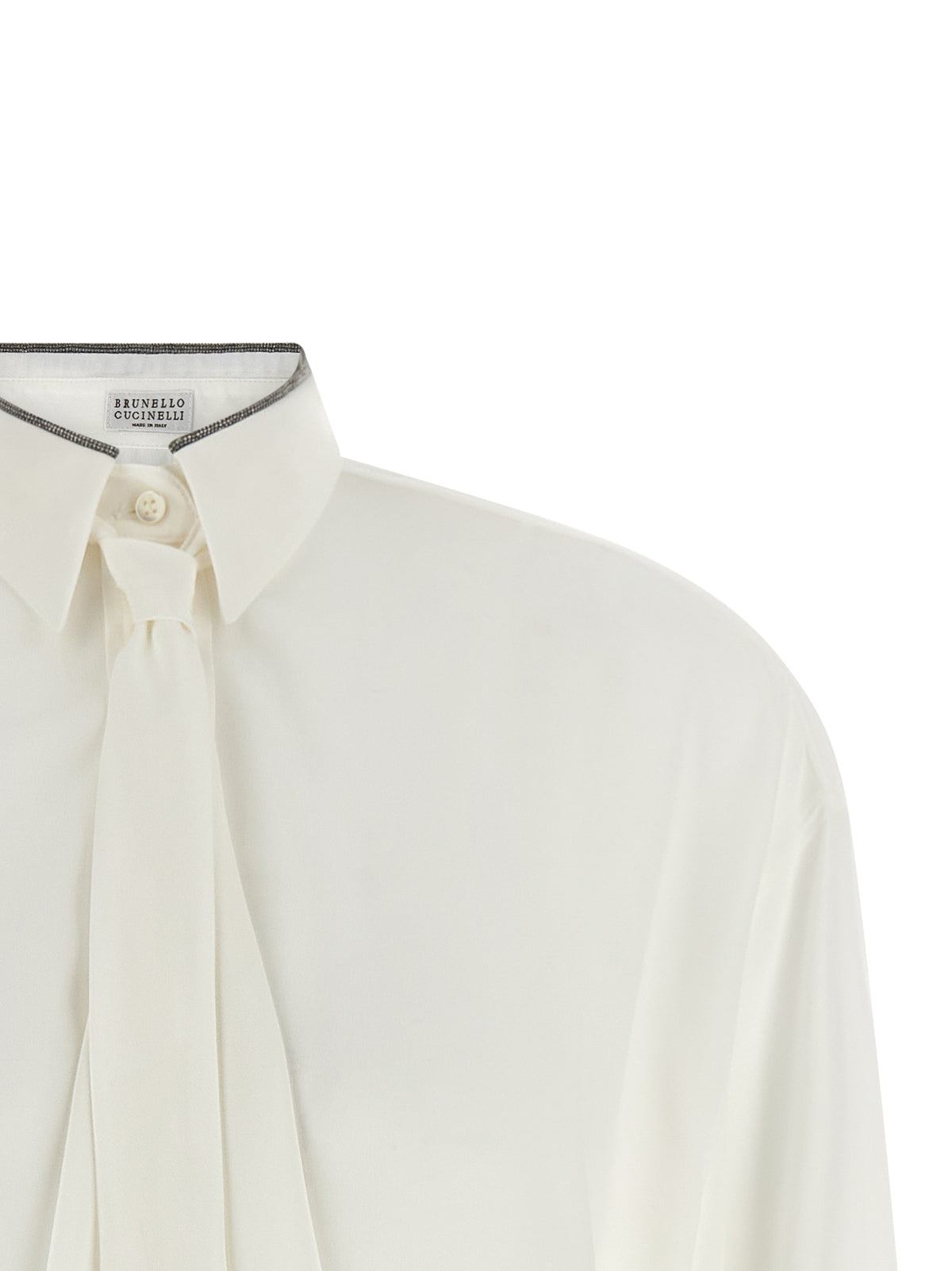 BRUNELLO CUCINELLI Brunello Cucinelli Women 'Shiny Collar' Shirt