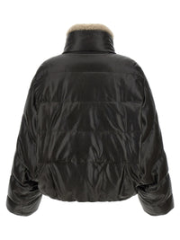 Brunello Cucinelli Women Padded Leather Jacket