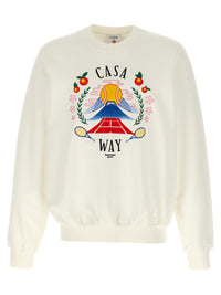 CASABLANCA Casablanca Men 'Casa Way Mountain' Sweatshirt