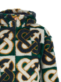 CASABLANCA Casablanca Men 'Monogram' Intarsia Fleece Jacket