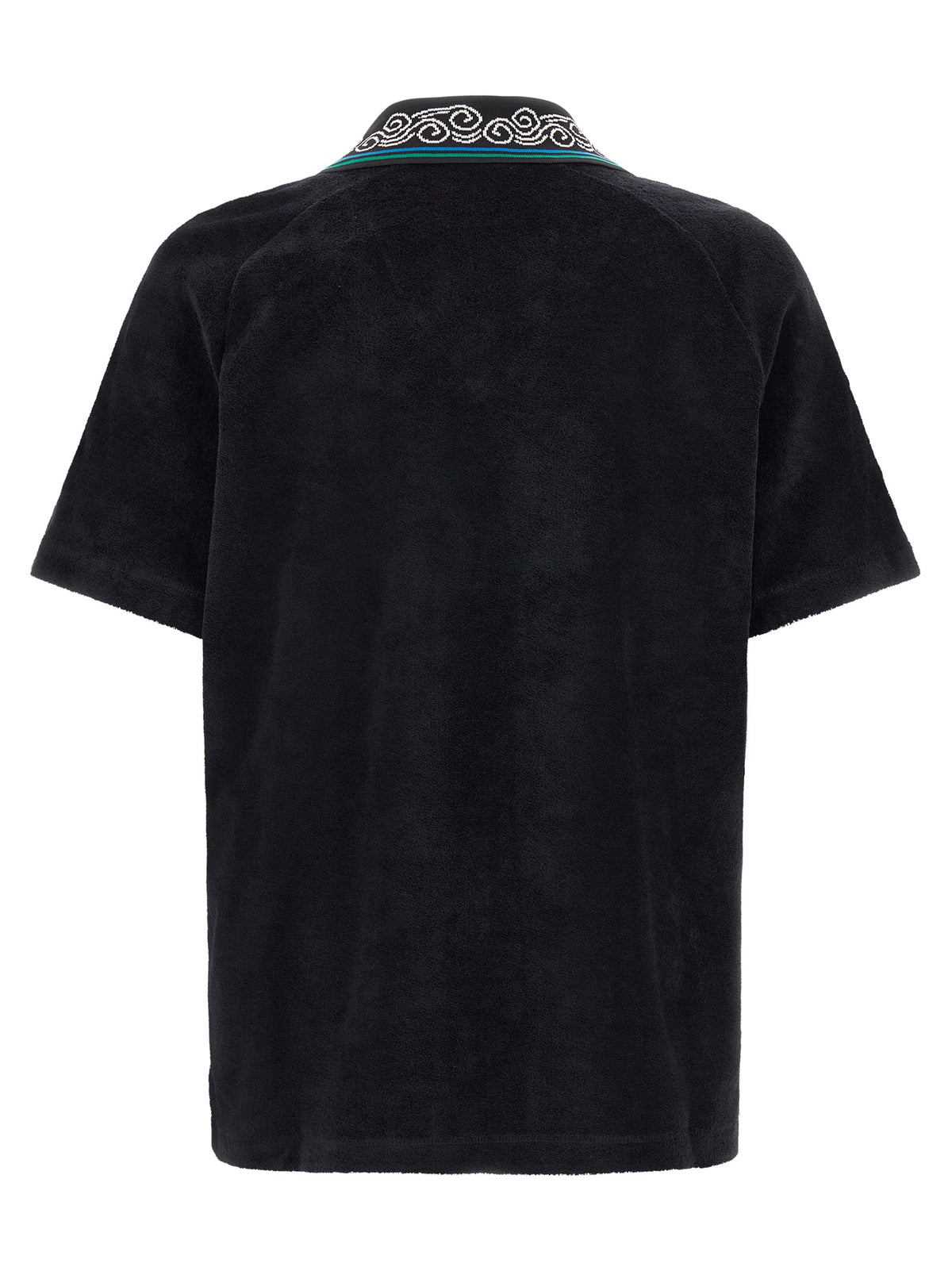 CASABLANCA Casablanca Men 'Towelling' Jacquard Polo Shirt
