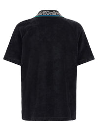 CASABLANCA Casablanca Men 'Towelling' Jacquard Polo Shirt