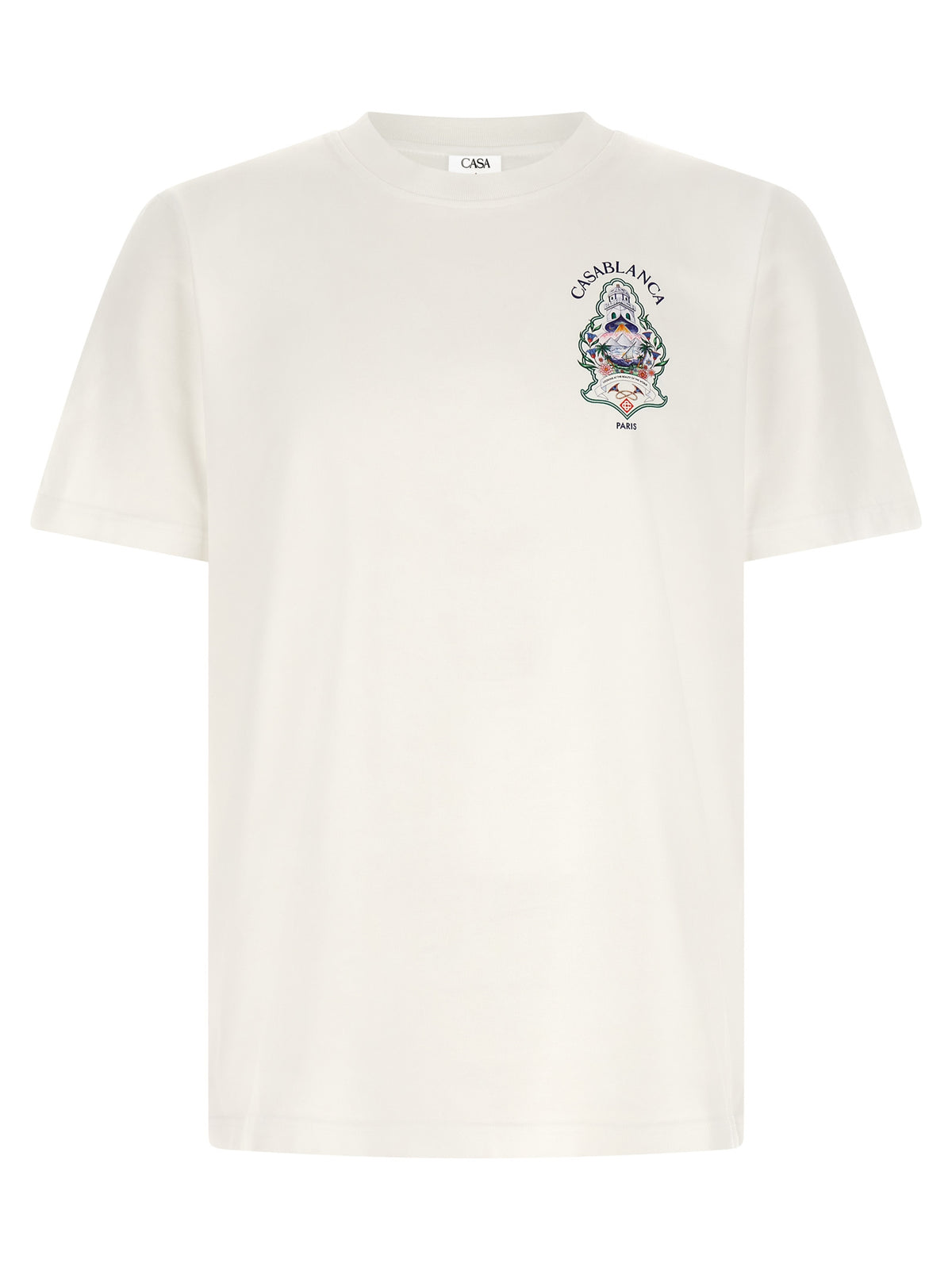 CASABLANCA Casablanca Men 'Hotel Emblem' Print T-Shirt