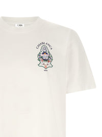 CASABLANCA Casablanca Men 'Hotel Emblem' Print T-Shirt