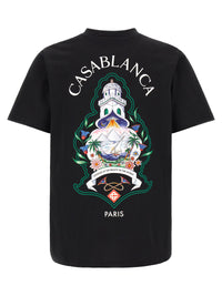 CASABLANCA Casablanca Men T-Shirt With 'Hotel Emblem' Print
