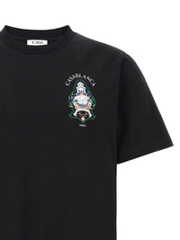 CASABLANCA Casablanca Men T-Shirt With 'Hotel Emblem' Print