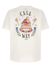 CASABLANCA Casablanca Men T-Shirt With 'Casa Way' Print